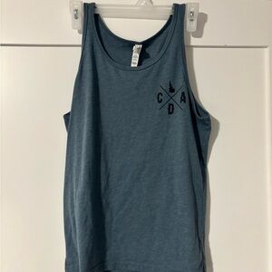 Bella Canvas Men's Tank Top in Slate Blue